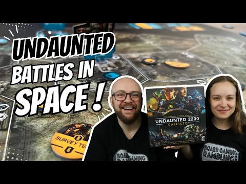 Undaunted 2200: Callisto - In space, no one can hear you roll dice! - Board Game review