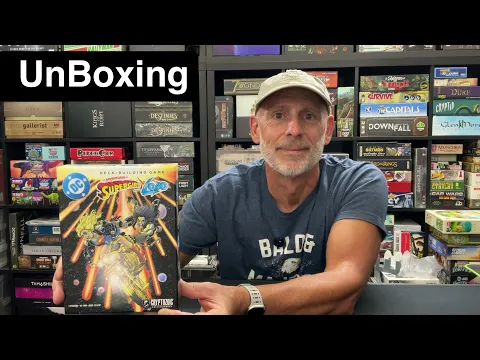 TDG: DC Deck-Building Game: The Adventures of Supergirl & Lobo unboxing with Ray