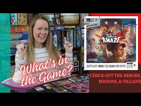 UNMATCHED Adventures: Tales to Amaze | An Overview | Check out the Components & Mechanics