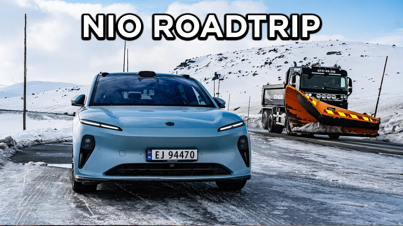 NIO ET5 Touring Road Trip Across Norway With Battery Swapping