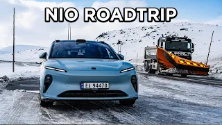 NIO ET5 Touring Road Trip Across Norway With Battery Swapping