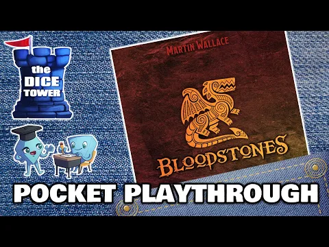 Bloodstones - A Game by Martin Wallace - Pocket Playthrough with Stella & Tarrant