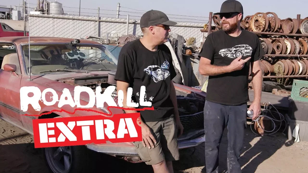 Junkyard Crawl During the Disgustang Road Trip - Roadkill Extra