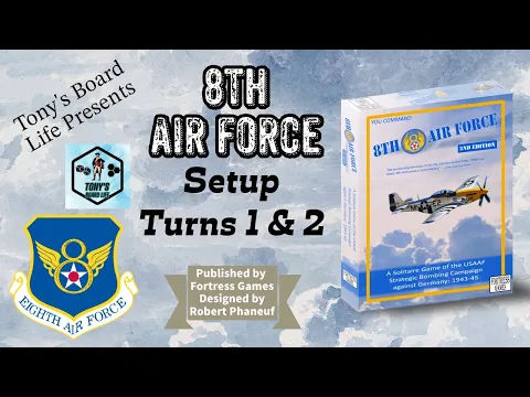 8th Air Force setup turns 1 & 2