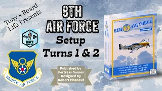 8th Air Force setup turns 1 & 2