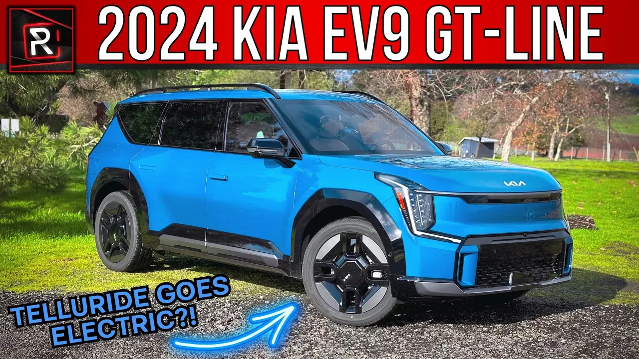 The 2024 Kia EV9 GT-Line Is A Game Changing Electric 3-Row Family SUV