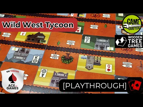 Playthrough + Review | Wild West Tycoon (The Game Crafter)