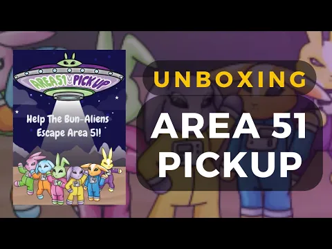 Area 51 Pick Up Board Game Unboxing | DaniCha
