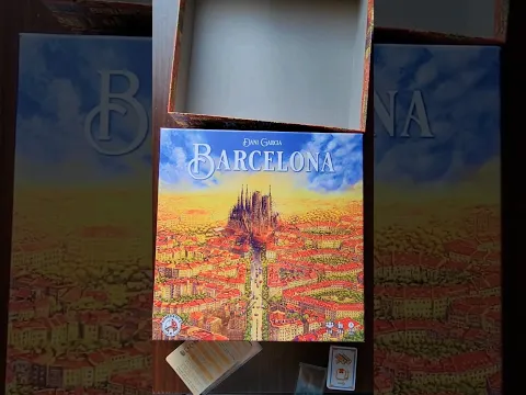 Barcelona in 60 seconds #quickunboxing #unboxing #overview #boardgame #whatsinthebox