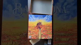 Barcelona in 60 seconds #quickunboxing #unboxing #overview #boardgame #whatsinthebox