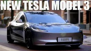 NEW Tesla Model 3 is STUNNING!