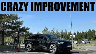 Audi Q8 E-Tron 55 120KPH/75MPH Range Test