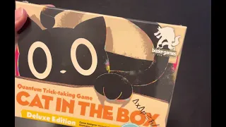 Cat in the Box Deluxe Edition unboxing