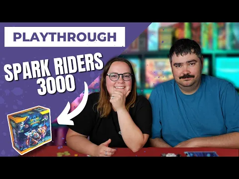 Spark Riders 3000 | Kickstarter | Board Game Playthrough