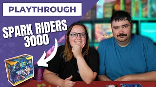 Spark Riders 3000 | Kickstarter | Board Game Playthrough