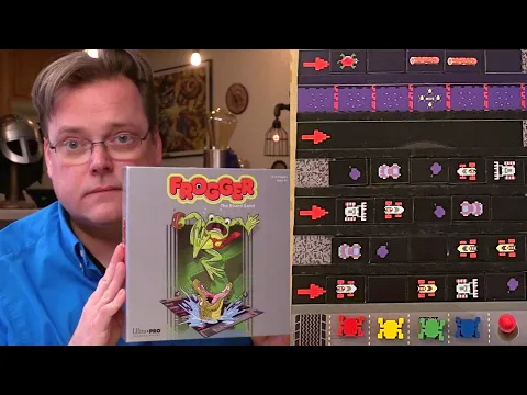 Frogger board game is awesome | Beer and Board Games