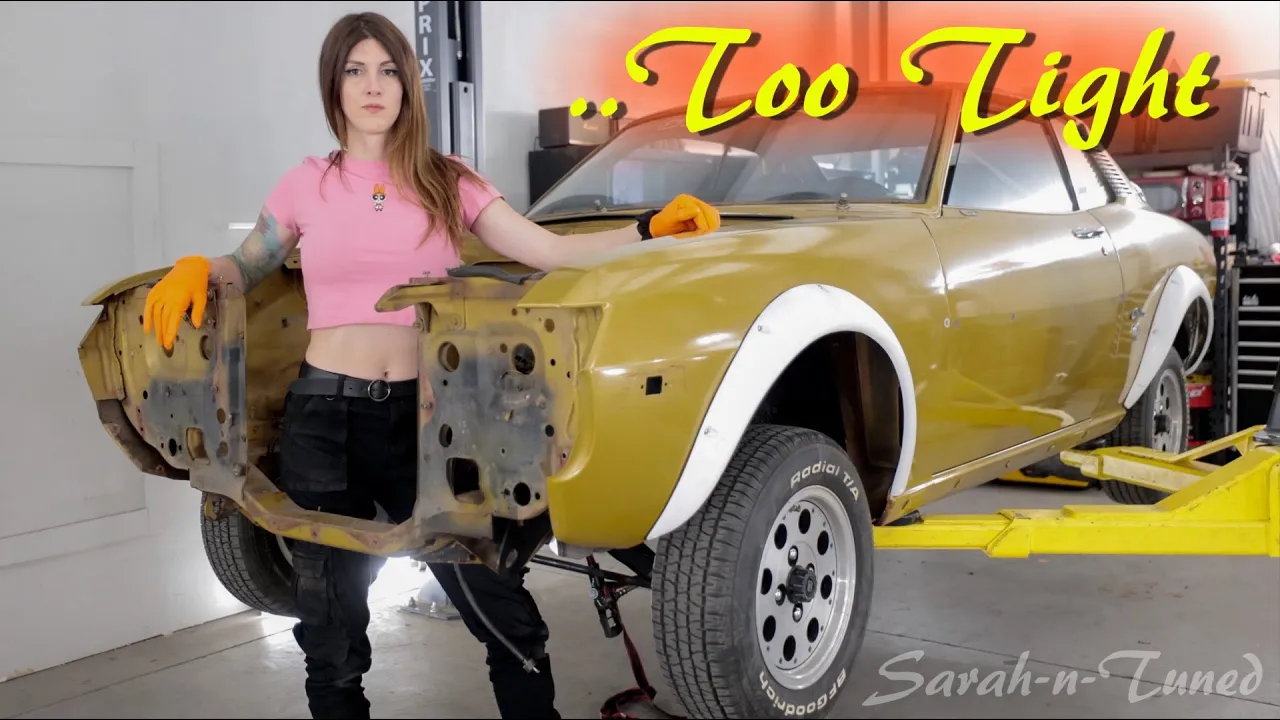 Stuffing A Toyota 2UZ V8 Into A Tiny 1974 Celica