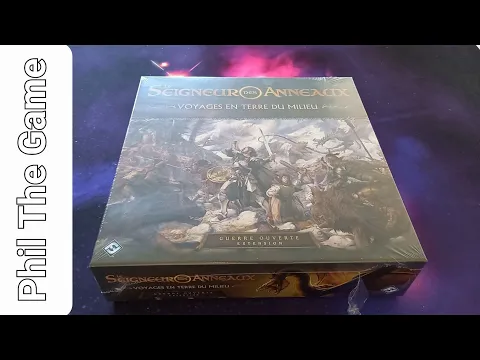 Unbox Guerre Ouverte l'extension n°2 pour voyages en terre du milieu.