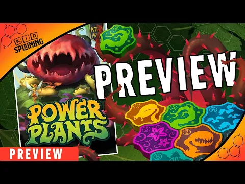 Power Plants Board Game Kickstarter Preview and Playthrough | Kidsplaining Preview