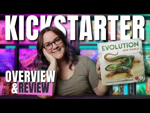 Evolution New World | Kickstarter | Board Game Overview and Review