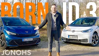 VW iD.3 oder Cupra Born? Alle Details im Vergleich - welcher lohnt sich mehr?