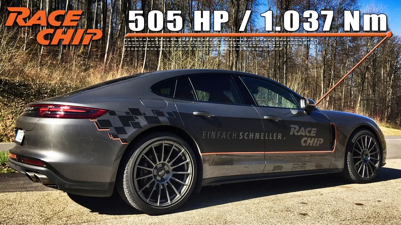 Porsche Panamera 4S Diesel 2017 Review 505 HP RaceChip by AutoTopNL