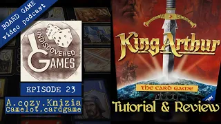 Reiner Knizia's KING ARTHUR THE CARD GAME Full Tutorial - How To Play - Board Game Review EPISODE 23