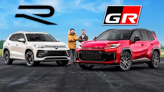 2026 Toyota RAV4 GR vs VW Tiguan Turbo // Drag Race + Review
