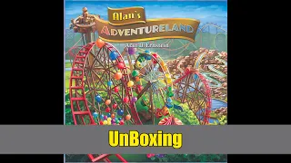 Alan’s Adventureland – Board Game Unboxing!