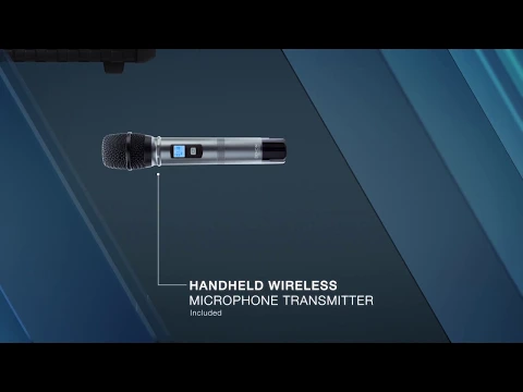 Miniature de la vidéo du produit pour Système de sonorisation portable étanche Denon Pro Commander Sport