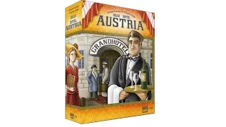 Gran Hotel Austria - Español - Reseña Juego de mesa - Preparación y cómo se juega