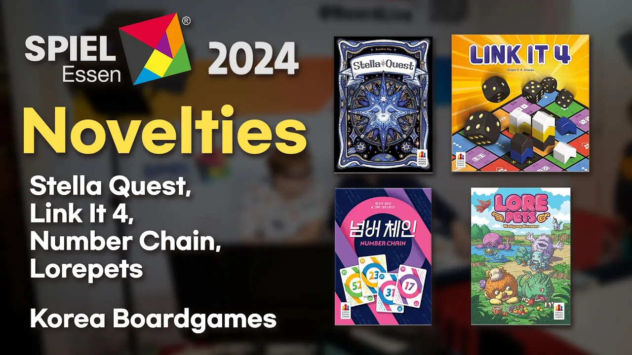 Essen Spiel 2024 Novelties - Korea BoardGames