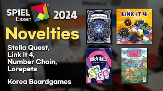 Essen Spiel 2024 Novelties - Korea BoardGames
