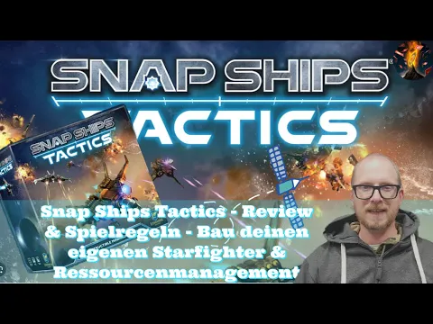Snap Ships Tactics - Review & Spielregeln - Bau deinen eigenen Starfighter & Ressourcenmanagement