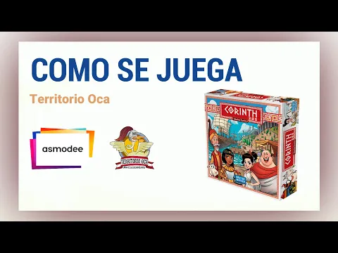 🥻 COMO SE JUEGA 04 X 17 CORINTH (Asmodee) juego de mesa 🥻