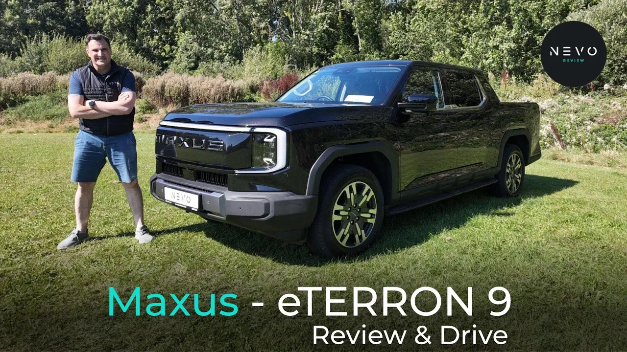 Maxus eTERRON 9 - Review, Drive & Range Test