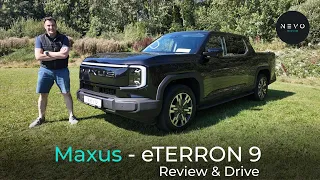 Maxus eTERRON 9 - Review, Drive & Range Test