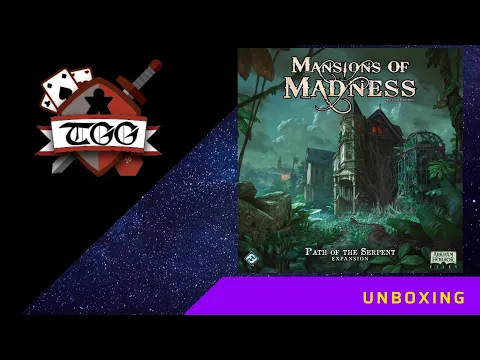Mansions of Madness Second Edition Path of the Serpent Board Game Unboxing