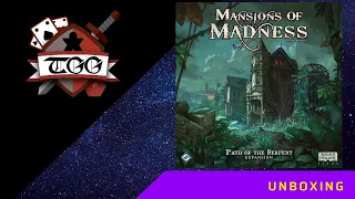 Mansions of Madness Second Edition Path of the Serpent Board Game Unboxing