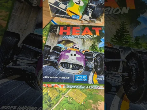 New Expansion to HEAT! Tunnel Vision from @daysofwonder #boardgames