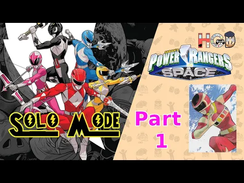 In Space SOLO Play Session - Power Rangers Heroes of the Grid PART 1