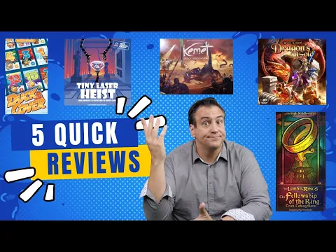 5 Quick Reviews with Joey Evans
