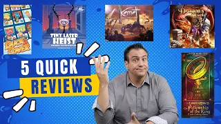 5 Quick Reviews with Joey Evans