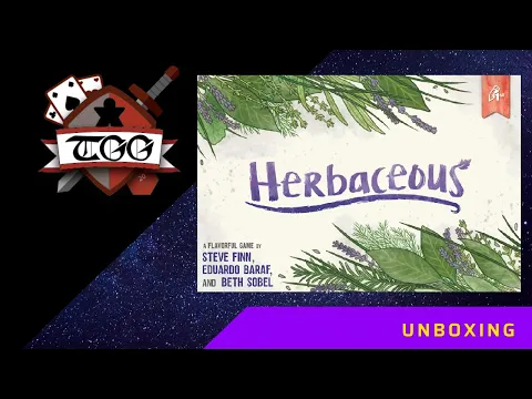 Herbaceous Board Game Unboxing