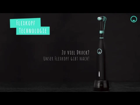 Video zu happybrush Rotierende Zahnbürste Starter Kit schwarz