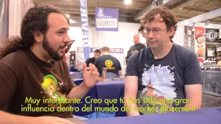 Entrevista (interview) a Uwe Rosenberg en Essen 2016