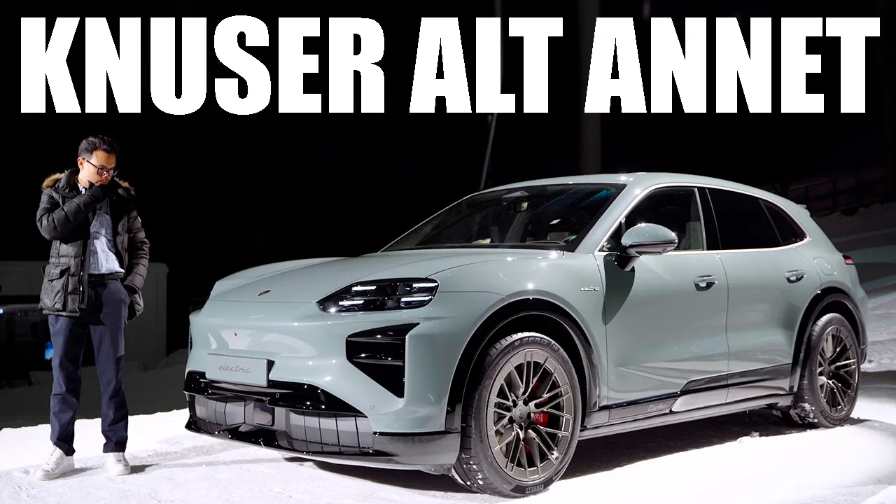 NYE Porsche Cayenne er blitt HELEKTRISK | NORGES PREMIERE !