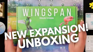 Wingspan: Americas Expansion | Board Game Unboxing (Review copy provided)