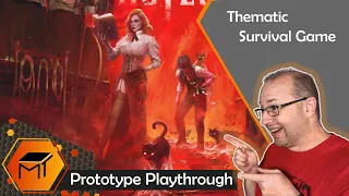 B.E.L.O.W the Asylum l Prototype playthough