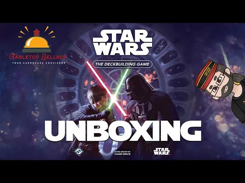Star Wars: The Deckbuilding Game Unboxing, What you get in this two player Star Wars card game
